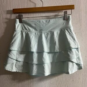 Athleta Girl Light Blue Swing Tennis Skirt Large 12